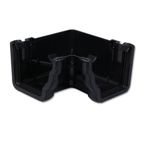 FloPlast Black Ogee Gutter Angles FloPlast Black Ogee Gutter Angles