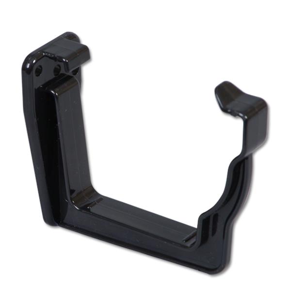 FloPlast Black Ogee Gutter Fascia Bracket FloPlast Black Ogee Gutter Fascia Bracket