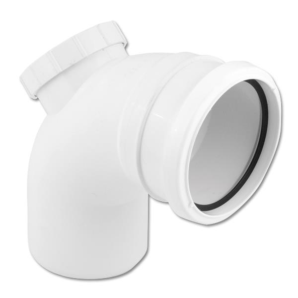 FloPlast White 92.5° Access Bend FloPlast White 92.5° Access Bend