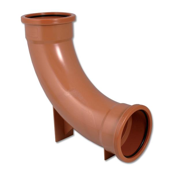 FloPlast Underground 87.5° Double Socket Rest Bend FloPlast Underground 87.5° Double Socket Rest Bend