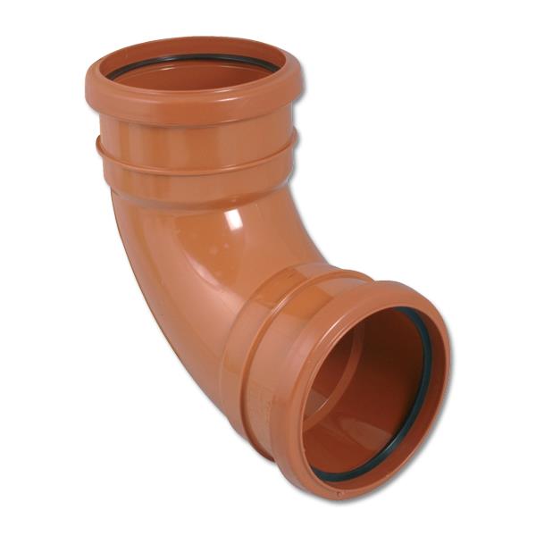 FloPlast Underground 87° Double Socket Bend FloPlast Underground 87° Double Socket Bend