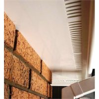 White uPVC Vented Soffit Board