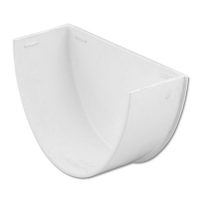 FloPlast White High Capacity Gutter Stop Ends