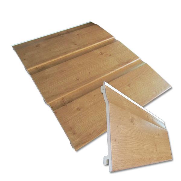Irish Oak uPVC Shiplap Cladding (150mm) Irish Oak uPVC Shiplap Cladding (150mm)