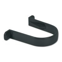 FloPlast Anthracite Grey Round Downpipe Clip
