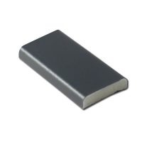 Dark Grey uPVC 25mm D-Section