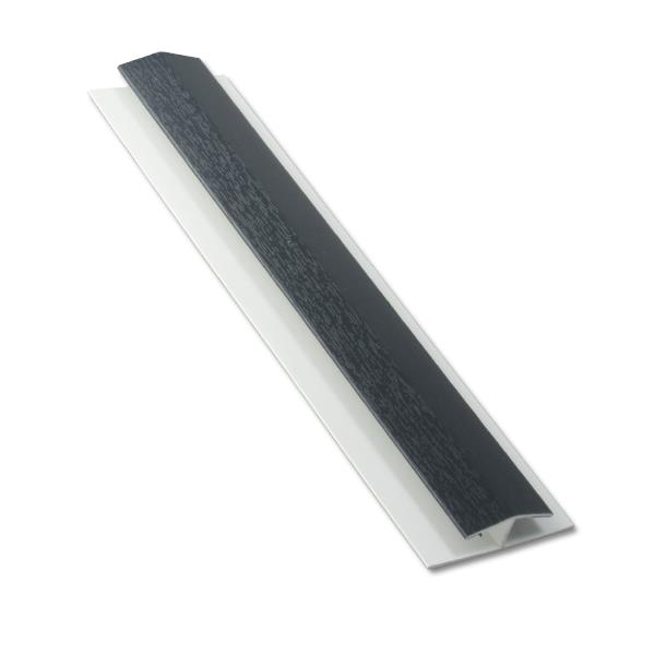 Anthracite Grey uPVC Cladding Centre Joint Trim Anthracite Grey uPVC Cladding Centre Joint Trim
