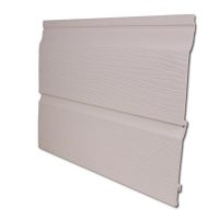 Embossed Double Shiplap Cladding 2 by 150mm (White)