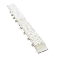 Embossed Shiplap Cladding Joint Cover (White)