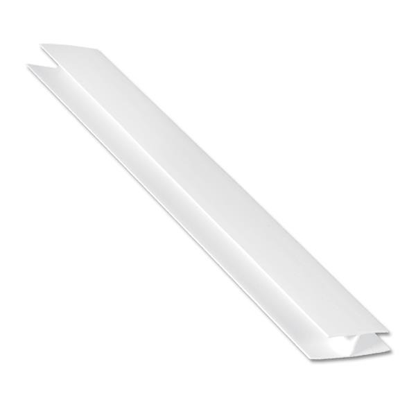 Embossed Cladding Centre Joint (White) 3m Embossed Cladding Centre Joint (White) 3m