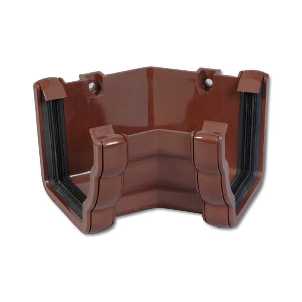 FloPlast Brown Ogee Gutter Angles FloPlast Brown Ogee Gutter Angles