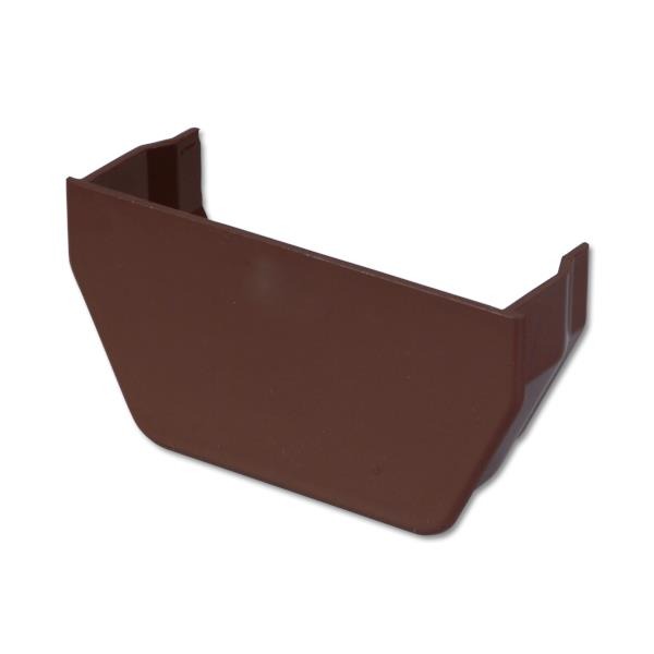 FloPlast Brown Square Gutter Stop End FloPlast Brown Square Gutter Stop End - Image 3