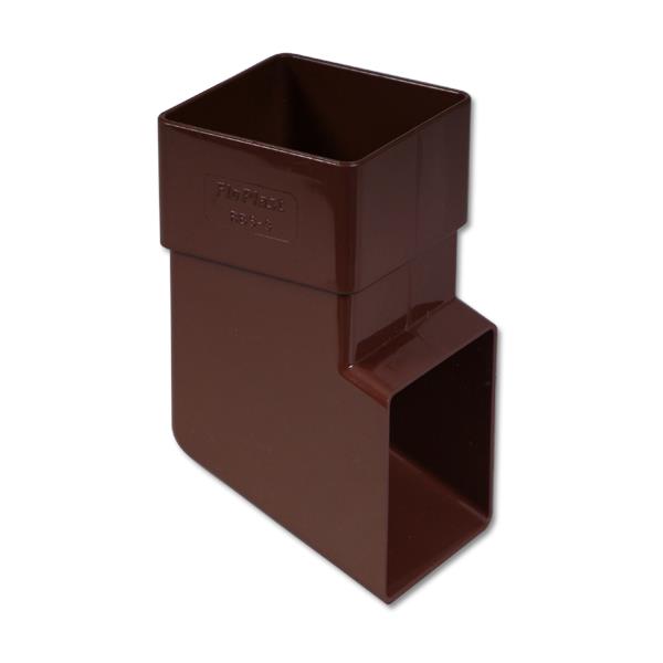 FloPlast Brown Square Downpipe Shoe FloPlast Brown Square Downpipe Shoe