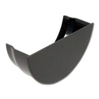 FloPlast Cast Iron Style Half Round Gutter Stop Ends