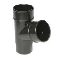FloPlast Cast Iron Style Round Downpipe 112° Branch
