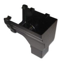 FloPlast Cast Iron Style Ogee Gutter Running Outlets
