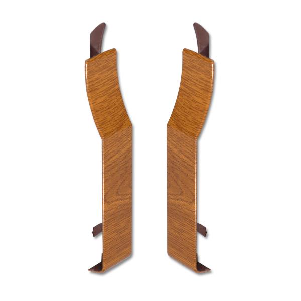 Light Oak uPVC 150mm Shiplap Cladding Joint Covers Light Oak uPVC 150mm Shiplap Cladding Joint Covers