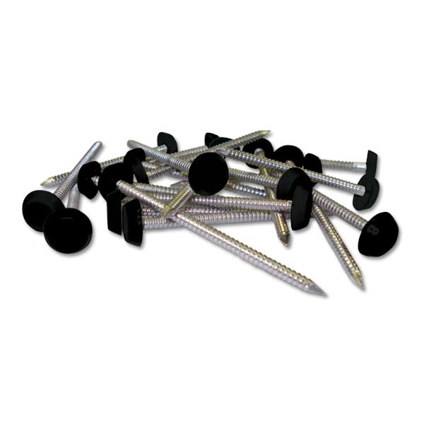 Black Plastic Headed Pins & Nails Black Plastic Headed Pins & Nails