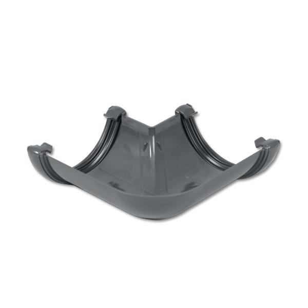 FloPlast Grey Half Round Gutter Angles FloPlast Grey Half Round Gutter Angles - Image 4