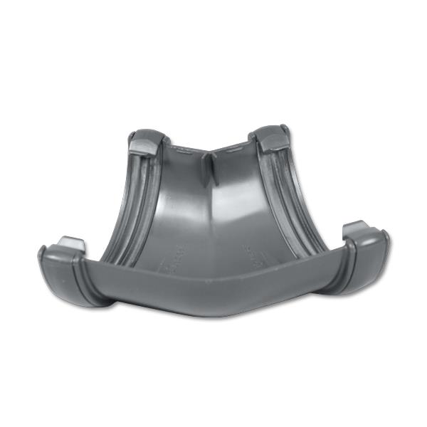 FloPlast Grey Half Round Gutter Angles FloPlast Grey Half Round Gutter Angles