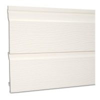 Embossed Double Shiplap Cladding 2 by 150mm (White)