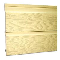 Embossed Double Shiplap Cladding 2 by 150mm (Sand Colour 92)